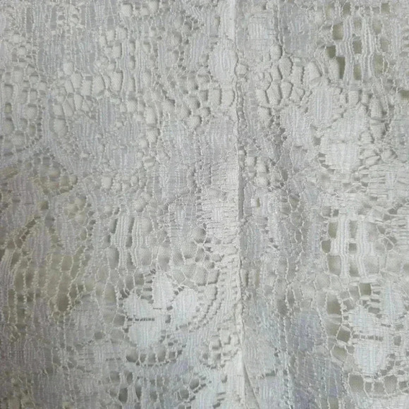 Vintage Alexander Bartlett Linen &Rayon  Jacket overlay Lace Large - Picture 6 of 10